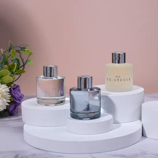 Свадебная вечеринка Рождественский подарок DIY Прозрачный пустой декоративный стеклянный диффузор Набор бутылок