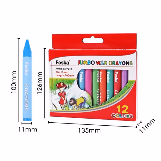 7 упаковок моющихся мелков большого размера